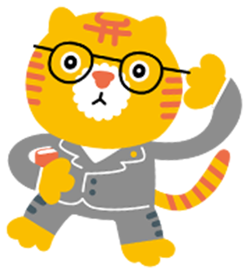 スーツを着たべんとらー